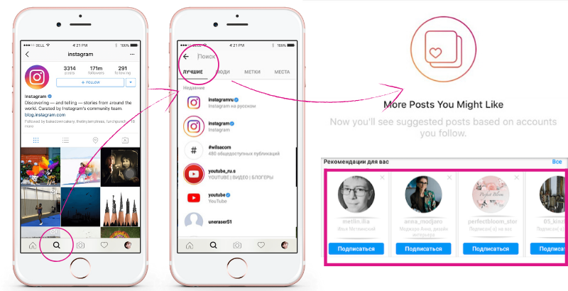 рекомендации и фишки инстаграм в 2020